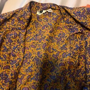 Colorful Paisley Shirt
